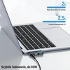 USAMS Adapteris šakotuvas USB 3.0/USB-C/Micro SD pilkos spalvos SJ491šakotuvas01 (US-SJ491)