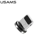 USAMS Adapteris magnetyczny lightning bulk sidabro spalvos SJ157USBTA (US-SJ157)