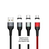 USAMS Adapteris magnetinis U28 lightning bulk sidabrinės spalvos SJ325LNTA