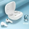 USAMS Belaidės Bluetooth ausinės 5.0 TWS SM series baltos spalvos BHUSM01 (US-SM001)