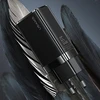 USAMS laidinis įkroviklis MT 2xUSB-C + USB GaN 65W T33 PD (tik antgalis) greito įkrovimo baltas CC110TC02 (US-CC)