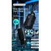 USAMS laidinis įkroviklis MT 2xUSB-C + USB GaN 65W T33 PD (tik antgalis) greito įkrovimo baltas CC110TC02 (US-CC)