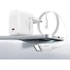Įkroviklis jungiama į tinklą USAMS CC339 T76 45W GaN USB-C + kabelis SJ711 USB-C/USB-C 1m balta