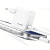 Įkroviklis jungiama į tinklą USAMS CC339 T76 45W GaN USB-C + kabelis SJ711 USB-C/USB-C 1m balta