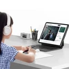 USAMS Apple iPad Pro 11" juodos spalvos dėklas planšetiniam kompiuteriui su klaviatūra Miaoke Series IPP109MG01 (US-BH875)