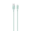 USAMS Kabelis lightning 2,4A 1,2mFast Charging Lithe Series žalios spalvos SJ565USB04 (US-SJ565)
