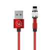 USAMS Kabelis magnetyczny U59 lightning 2.1A Fast Charge 1m pintas raudonos spalvos SJ472USB02 (US-SJ472)