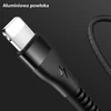 USAMS Kabelis pintas U33 lightning 1,2m2A Fast Charging mėlynos spalvos SJ360USB02 (US-SJ360)