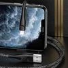 USAMS Kabelis pintas U41 lightning 1m 2A raudonos spalvos SJ391USB02 (US-SJ391) Fast Charge