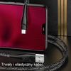 USAMS pintas kabelis U41 microUSB 3m 2A raudonos spalvos SJ399USB02 (US-SJ399) Fast Charge