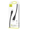 USAMS pintas kabelis U41 USB-C 1m2A juodos spalvos SJ392USB01 (US-SJ392) Fast Charge