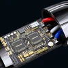 USAMS Kabelis pintas USB-C na Lightning Smart Power-off 20W PD Kabelis 1.2m juodos spalvos SJ518USB01 (US-SJ518)