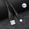USAMS Kabelis U35 lightning 2A Fast Charge1m juodos spalvos SJ364USB01 (US-SJ364)
