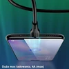 USAMS CABLE U38 MICROUSB 4A GREITAS ĮKROVIMAS OPPO 1M Baltas