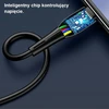 USAMS Kabelis U38 USB-C 5A Fast Charge for OPPO/HUAWEI 1m Juodos spalvos SJ376USB01 (US-SJ376)