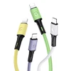 USAMS Kabelis U52 lightning 2A Fast Charge 1m violetinės spalvos SJ434USB04 (US-SJ434)