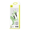 USAMS Kabelis U52 lightning 2A Fast Charge 1m žalios spalvos SJ434USB02 (US-SJ434)