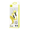 USAMS Kabelis U52 microUSB 2A Fast Charge 1m geltonos spalvos SJ435USB03 (US-SJ435)