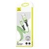 USAMS Kabelis U52 microUSB 2A Fast Charge 1m žalios spalvos SJ435USB02 (US-SJ435)