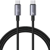 USAMS Kabelis USB-C į USB-C 60W 1,2m greito įkrovimo nešvarumai SJ661USB01 (US-SJ661)