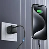 USAMS Kabelis USB-C į USB-C 60W 1,2m greito įkrovimo nešvarumai SJ661USB01 (US-SJ661)