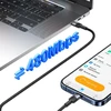 USAMS Kabelis USB-C į USB-C 60 W greito įkrovimo nešvarumai SJ724USBSG01 (US-SJ724)