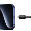 USAMS Kabelis USB-C/Lightning 1m SJ735 30W juodos spalvos YU Series SJ735USB01 (US-SJ735)