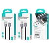 USAMS Kabelis USB į Lightning 2,4A 1,2m greito įkrovimo nešvarumai SJ667USB01 (US-SJ667)