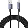 USAMS Kabelis USB į Lightning 2,4A 2m greito įkrovimo nešvarumai SJ669USB01 (US-SJ669)