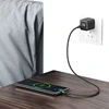 USAMS Kabelis USB į USB-C 3A 1,2 m greito įkrovimo nešvarumai SJ718USBSG01 (US-SJ718)