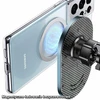 USAMS Indukcinis laikiklis Magnetinis Car Wireless Charging 15W oro grotelėms pilkos spalvos CD170DZ01 (US-CD170)