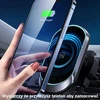 USAMS Indukcinis laikiklis magnetinis Wireless Charging 15W oro grotelėms juodos spalvos CD182ZJ01 (US-CD182)