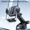 USAMS automobilinis telefono laikiklis juodos spalvos ZJ072ZJ01 (US-ZJ072)
