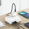 USAMS USB išplėtimo lizdas 65W Super Si Fast Charging baltas CC160TC01 (US-CC160)