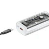 USAMS Powerbank 9000mAh PD 20W QC3.0+PD Dual-Port Fast Charge baltos spalvos10KCD18902 (US-CD189)
