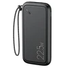 USAMS Powerbank PB56 10000mAh 22.5W 2xQC3.0+PD Fast Charge juoda/juodas 10KCD15101 (US-CD151)