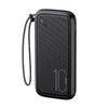 USAMS US-CD150 PB56 2X-USB 10000mAh Juodas
