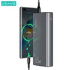 USAMS Powerbank PB59 30000mAh 65W2xQC3.0+PD Fast Charge juodos spalvos CMXLOGTC01 (US-CD165) + kabelis USB-C-USB-C
