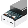 USAMS Powerbank PB68 30000mAh 65WQC3.0+PD Fast Charge + USB-C/USB-C cable 100W baltas ATXLOGTCT