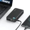 USAMS Powerbank su kabeliu Retractable Lightning 10000 mAh PD 20W Fast Charge XY Series juodos spalvos 10KCD22501 (US-CD225)