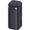 Powerbank 18000mAh PD45W su suvyniojamu kabeliu USB-C Fast Charge USAMS XMF Series 20KCD21601 (US-CD216) juodos spalvos