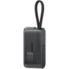 USAMS SJ822 U114 60W greitojo įkrovimo daugiafunkcė kabelių saugojimo dėžutė, juoda