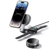 USAMS sulankstomas indukcinis įkroviklis 3in1 15W Apple iPhone + Watch + AirPods CD234WXC01 (US-CD234)