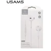 USAMS Stereo Ausinės EP-22 baltas |baltas HSEP2201 jack 3.5mm