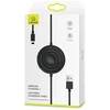 USAMS belaidis įkroviklis US-CC096 10W su kabeliu lightning juodos spalvos CC96WH01