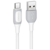 Usams US-SJ596 kabelis USB-C | 3A 1m baltas