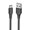 Vention USB 2.0 A į USB-C 3A kabelio ventiliacija CTHBI 3m Juodas