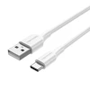 Vention USB 2.0 A į USB-C 3A kabelio ventiliacijos anga CTHWF 1m Balta