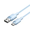 USB 2.0 A–USB-C 3A kabelis Vention CTNLF 1M (mėlynas)