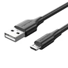 Vention USB 2.0 kištukas į mikro-B kištukas 2A 1m ventiliacija CTIBF (juoda)